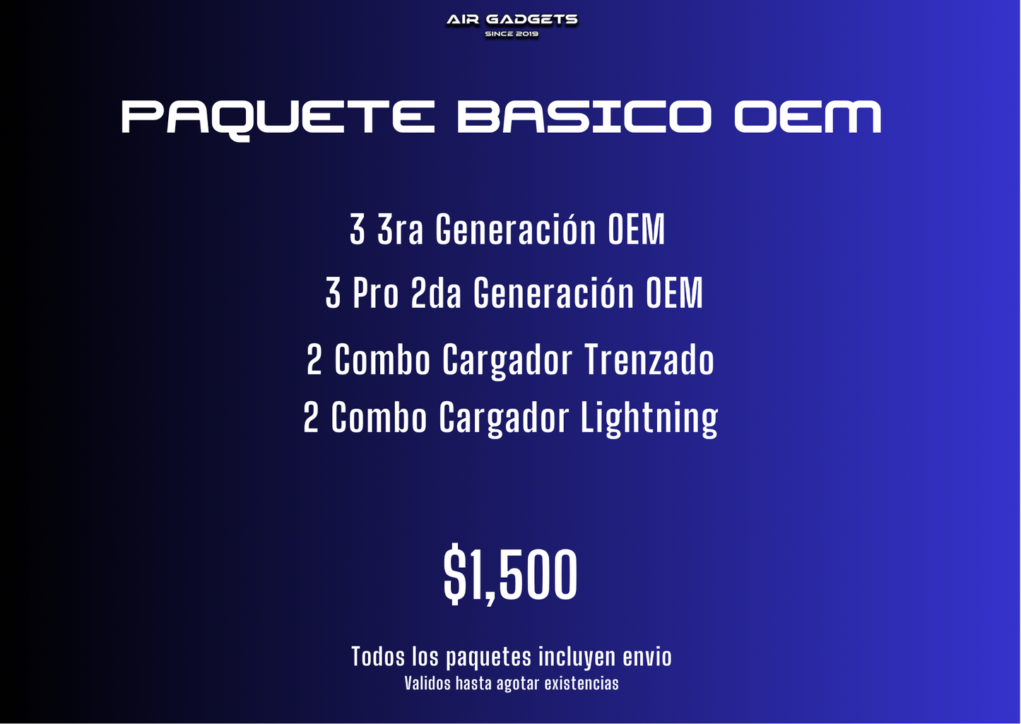 Paquete Basico OEM