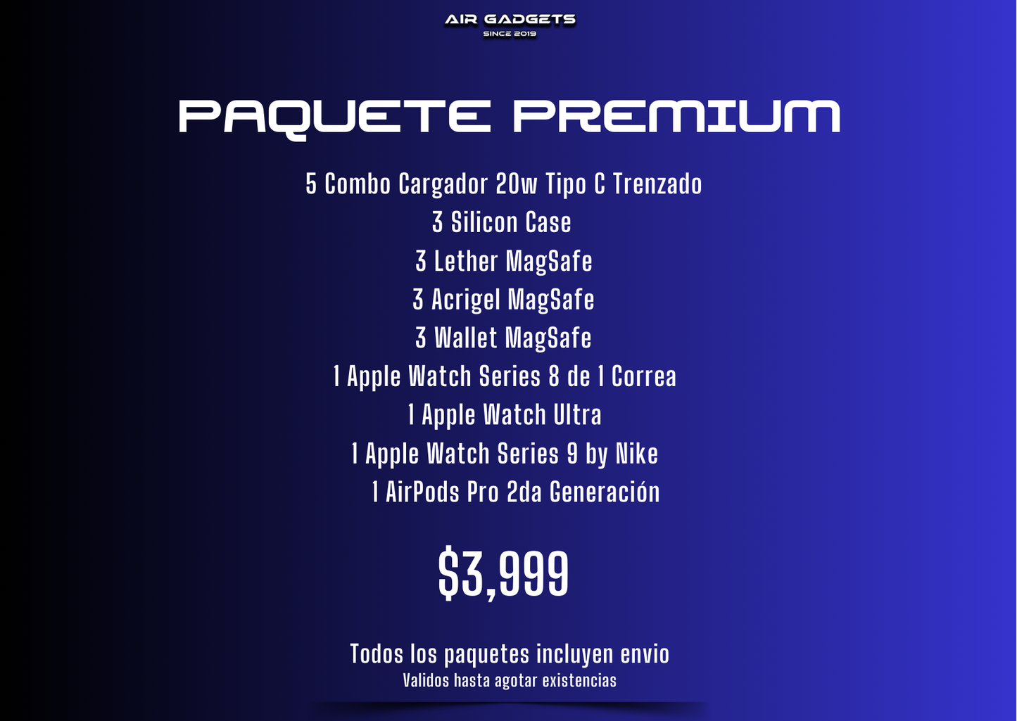 Paquete Premium
