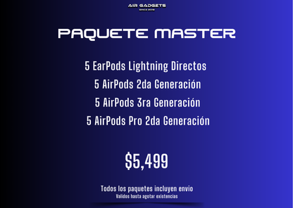 Paquete Master