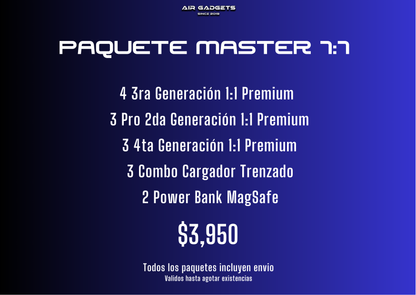 Paquete Master 1:1