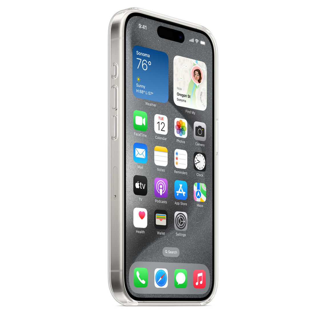 Funda Transparente con MagSafe para iPhone